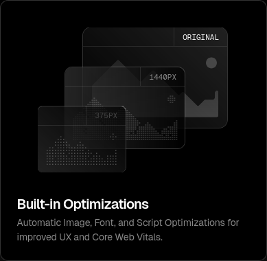 Next.js optimization features